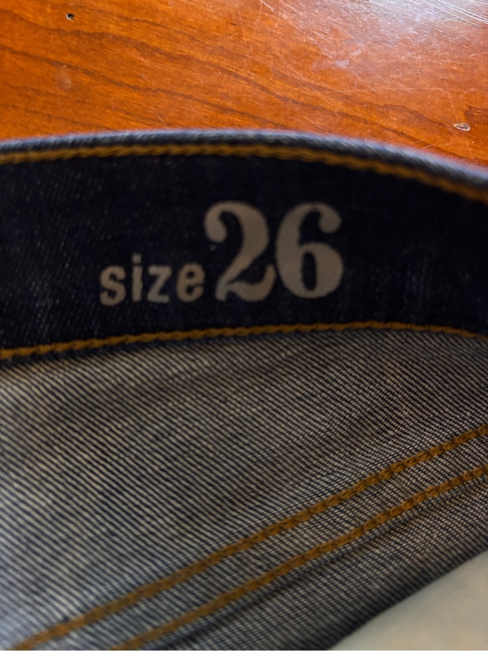 J. Crew Jean Shorts Dark Indigo Frayed Raw Hem SZ 26 Preppy Summer - Picture 6 of 9